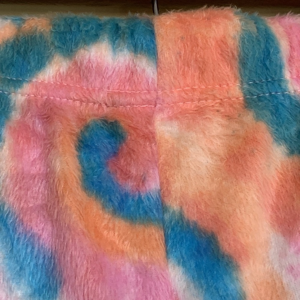 BlueStar Tie-dye Dreamsicle Comfy Drawstring Elastic Waist Loungewear Pants - Picture 12 of 13